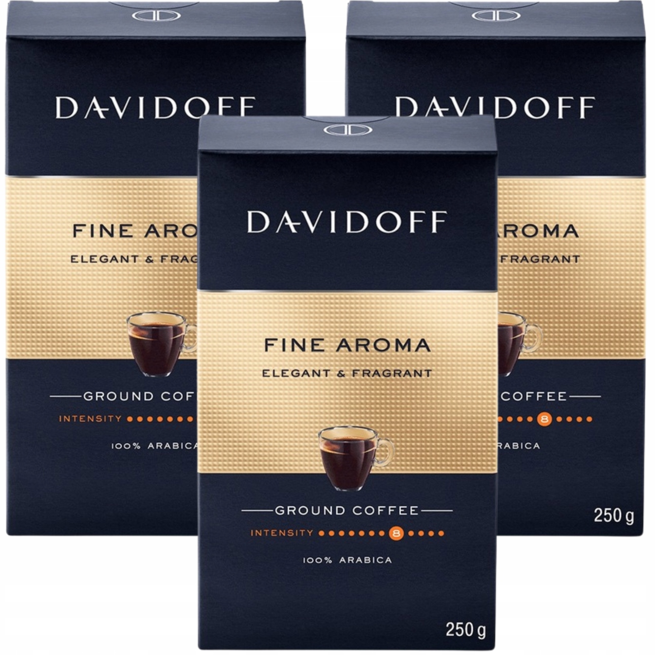 Levně Davidoff Fine Aroma 250g Mletá Káva x3 Arabika