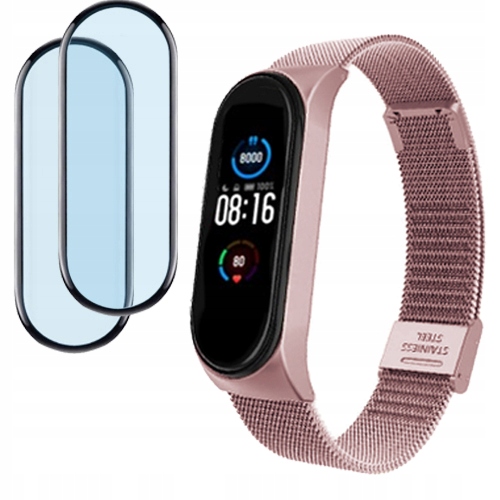 

OPASKA+2X Szklo do Xiaomi MI Band 5 -dużo Kolorów