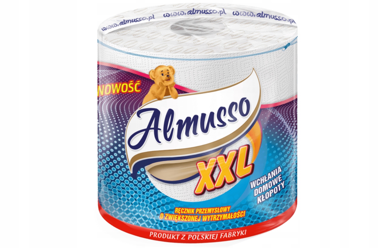 

Almusso XXL Papierowy ręcznik Kuchenny jakość 100%