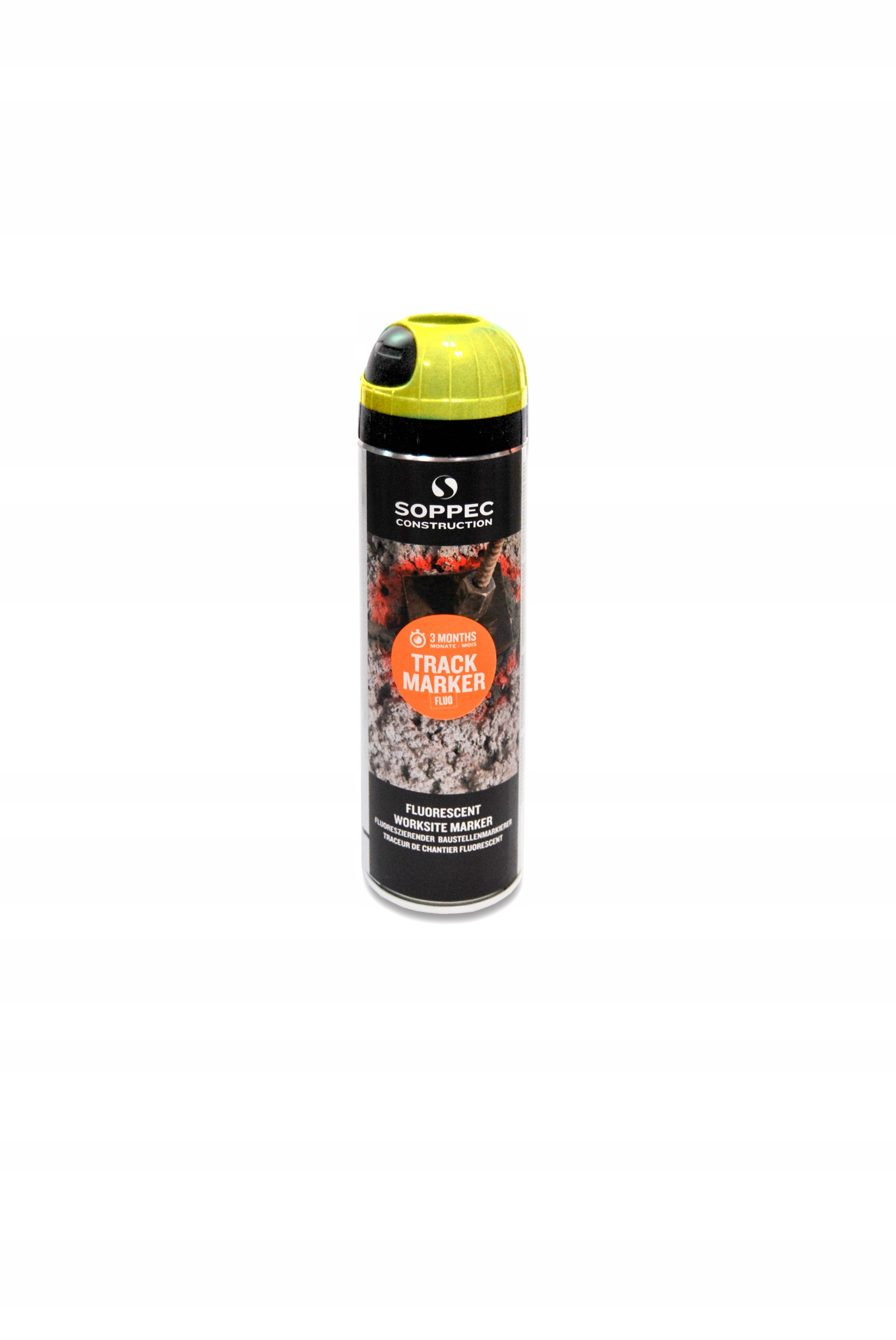 

Farba geodezyjna spray Soppec Track Żółty