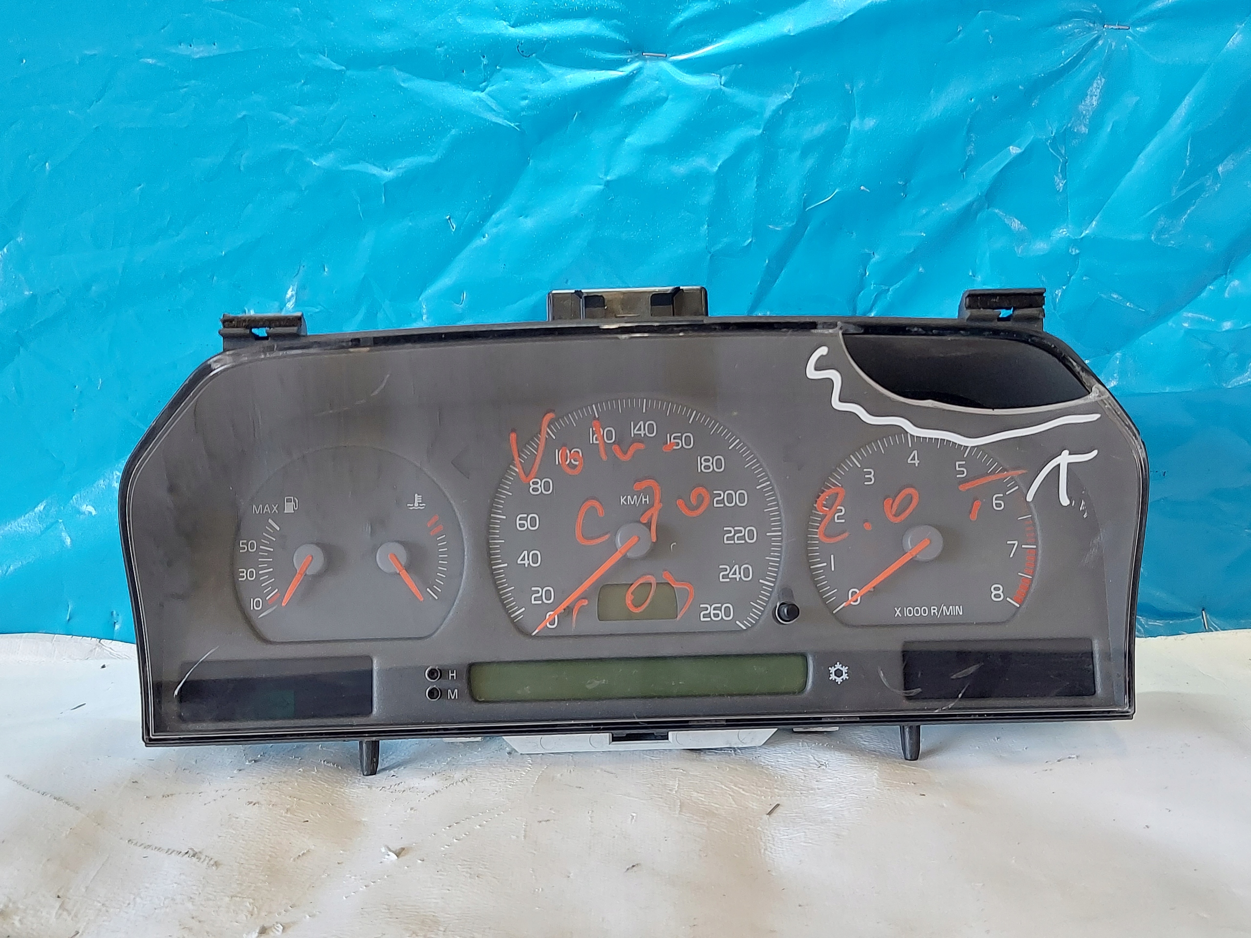 dials clock VOLVO C70 2.0T 9472525