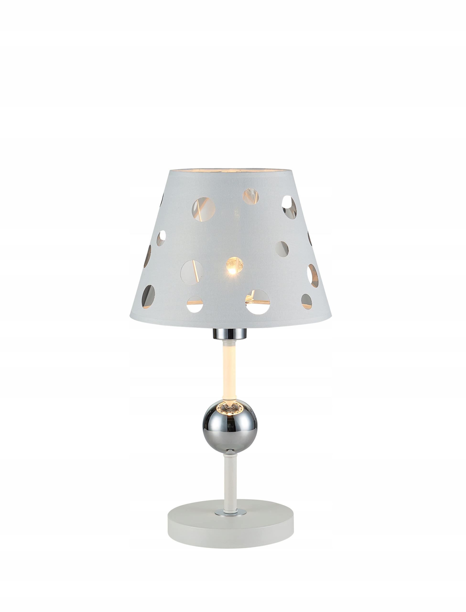 Stolová Lampa Batley 1X60W E14 Biela
