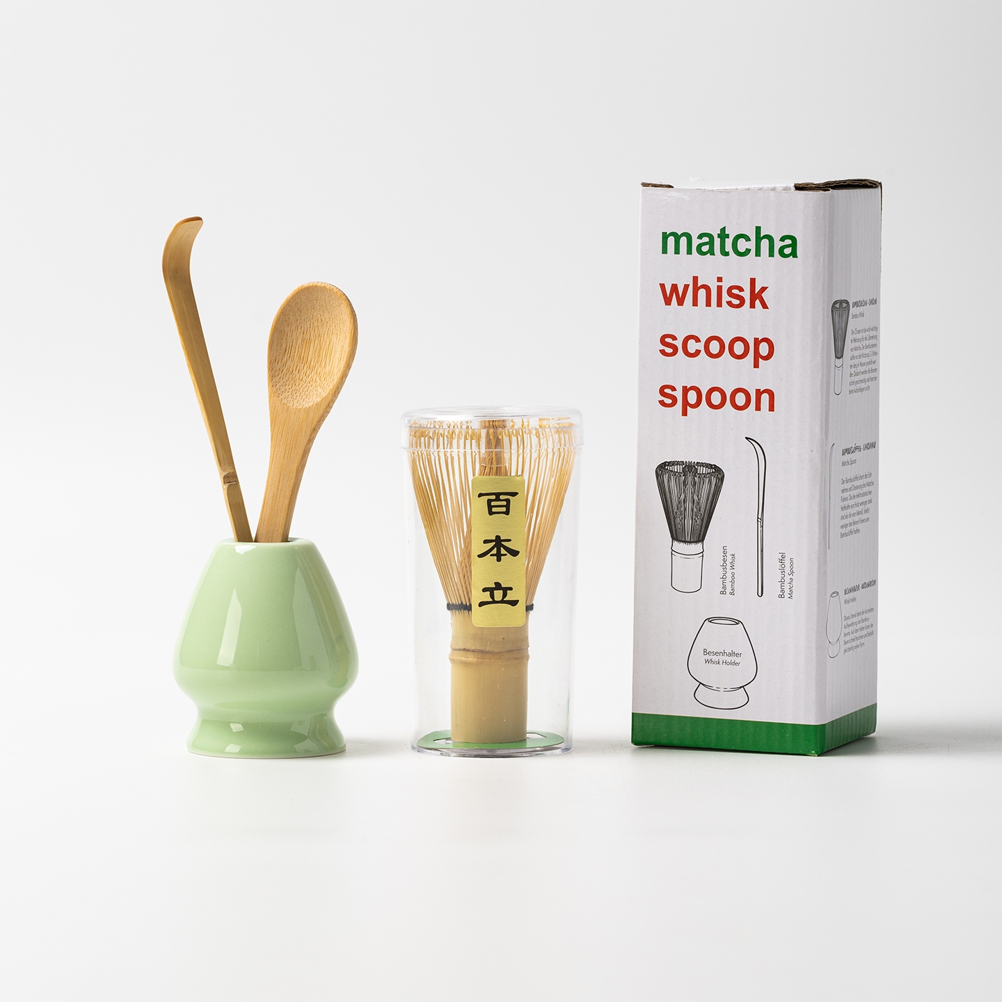 Набор щеток CHASEN Tea Brush MATCHA