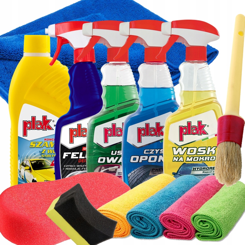 Plak Sada Autokosmetiky Pro Venkovní Použití