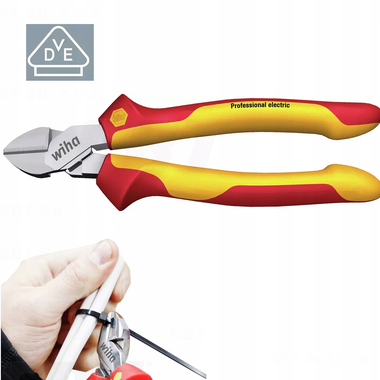 Boční Štípací Kleště Pro Elektrikáře 140 MM, Zesílené