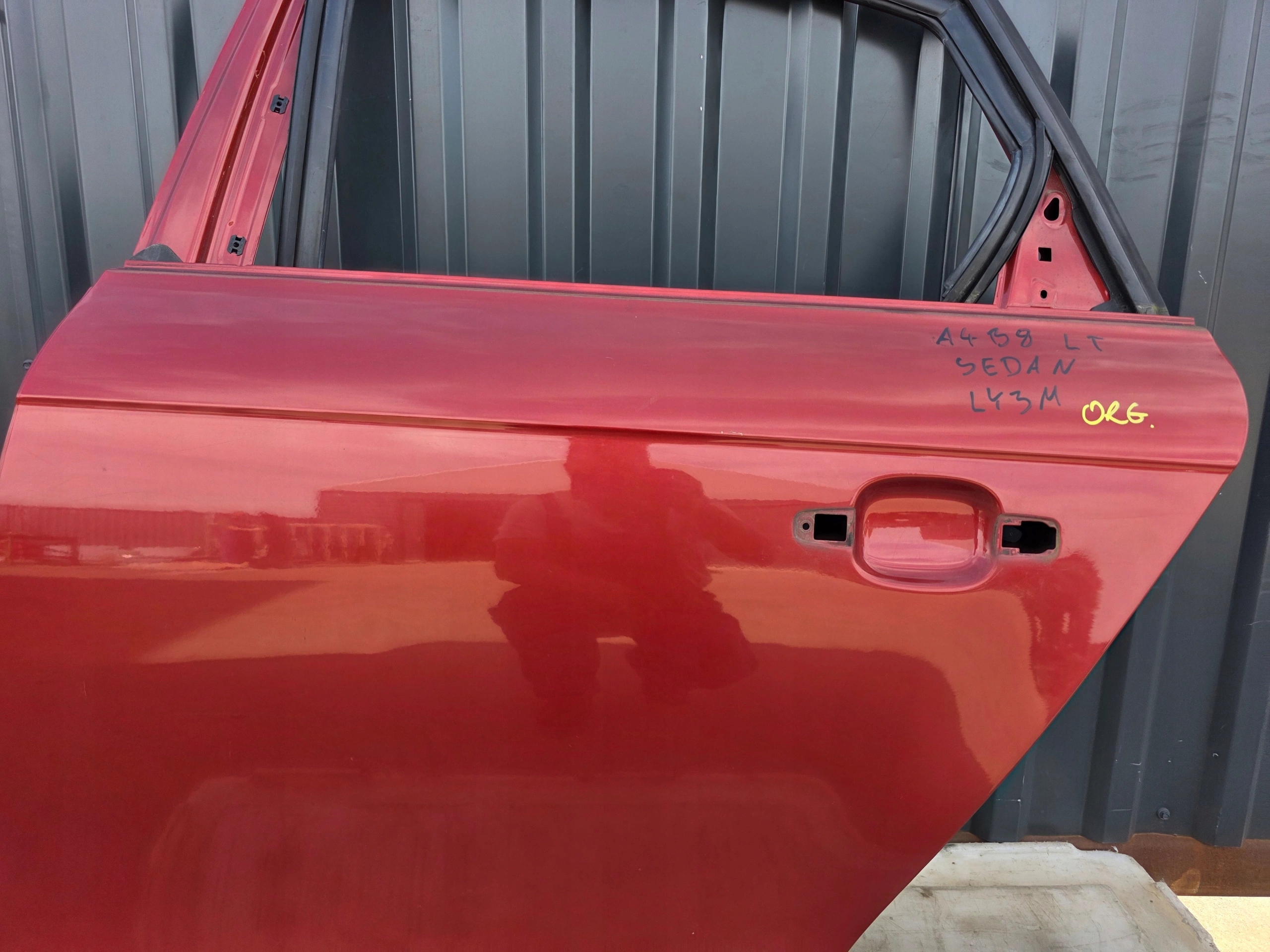 Tür links heck AUDI A4 B8 LY3M Sedan * 2008-2016 Original !!!
