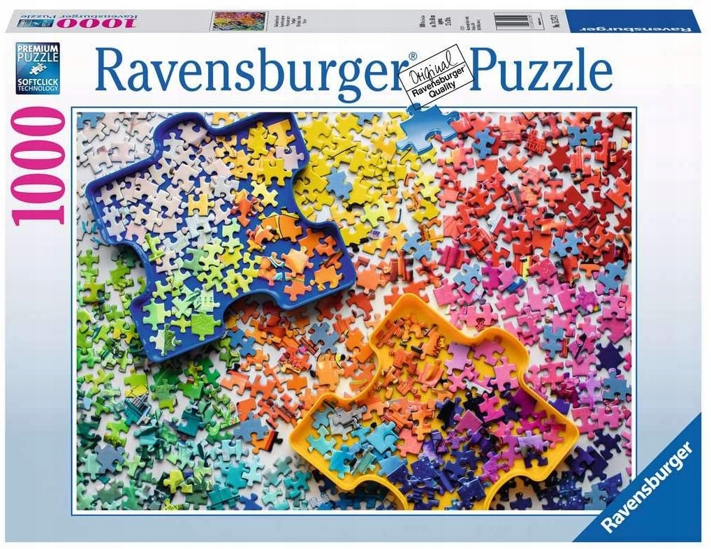 

Puzzle 1000 Kolorowe części puzzli Jack Sparrow