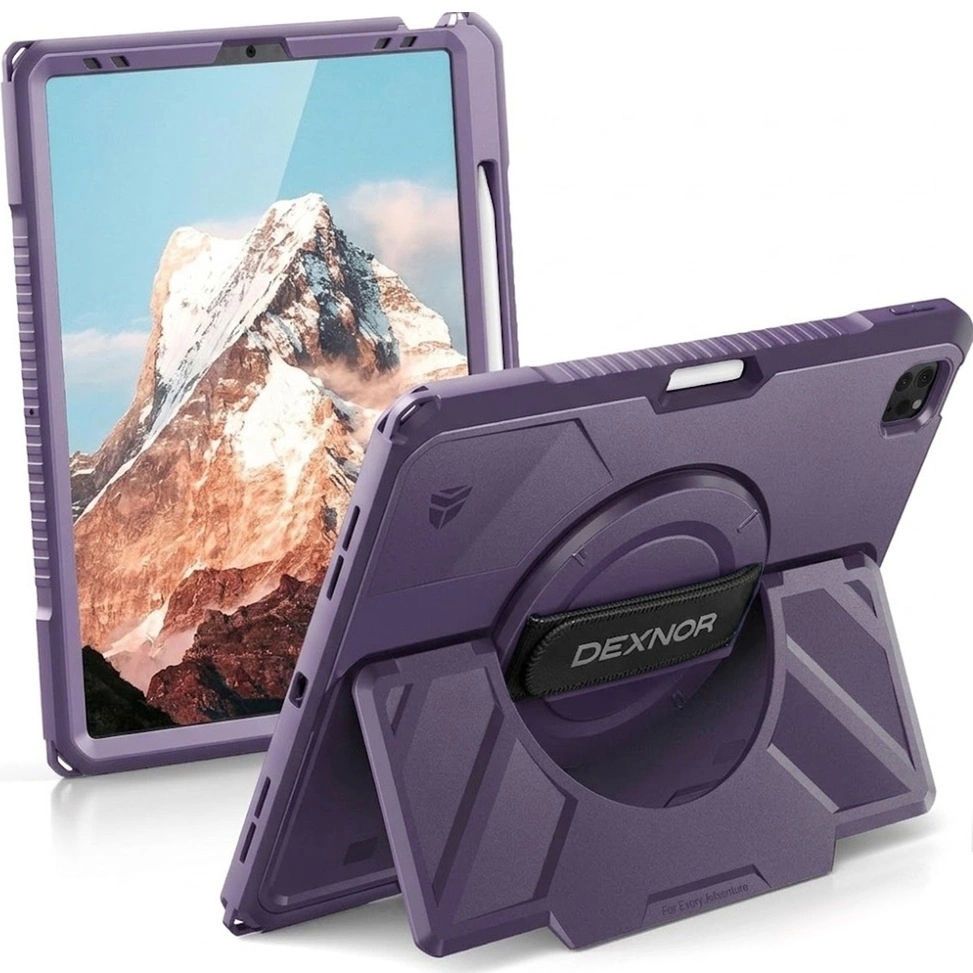 Pancierové Puzdro Dexnor Pre Ipad Pro 12.9" 5/6 Gen Puzdro S Podstavcom