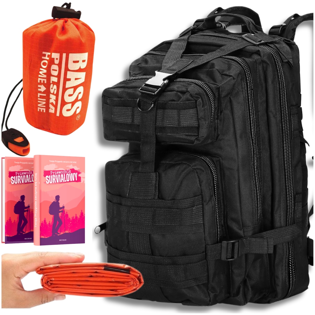 Duży Śpiwór Termiczny Koc Ratunkowy Namiot XXL 210x90 Plecak Taktyczny