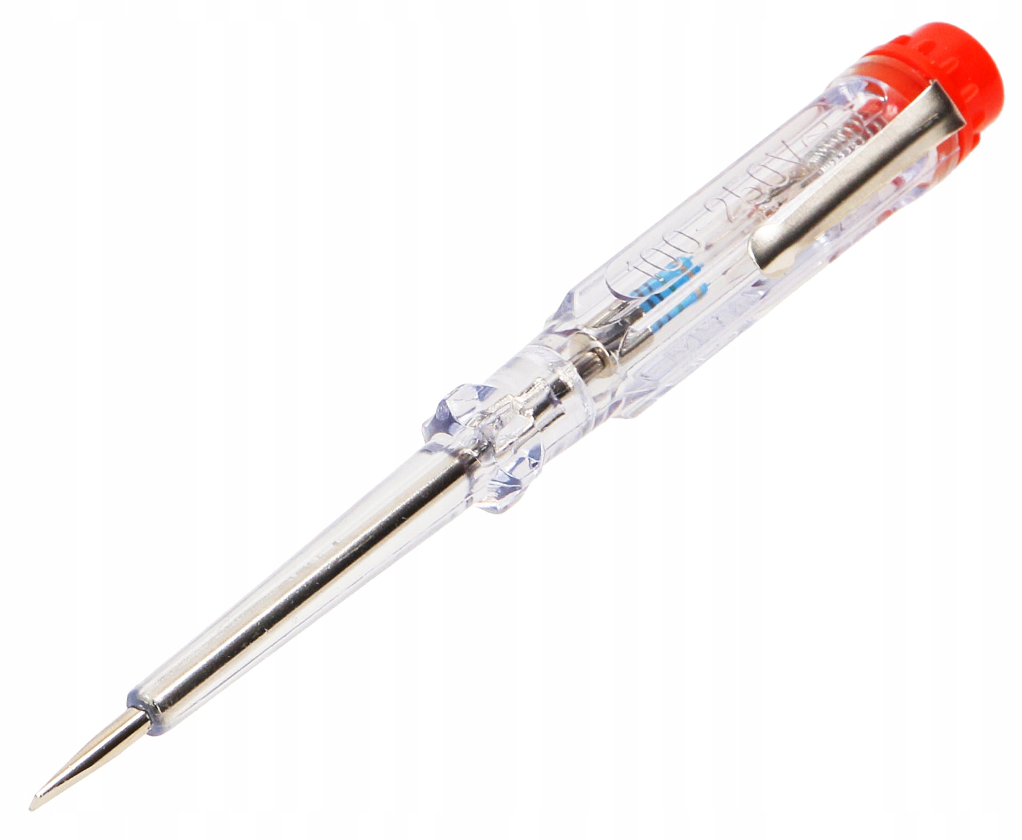 PRÓBNIK ŚRUBOKRĘT MIERNIK NAPIĘCIA TESTER PRĄDU KONTROLKA 100-250V 140mm Marka Orno