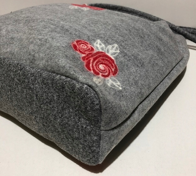 TORBA WOREK TOREBKA SZHOPERKA FLAUSZ KWIATY Kolor wielokolorowy