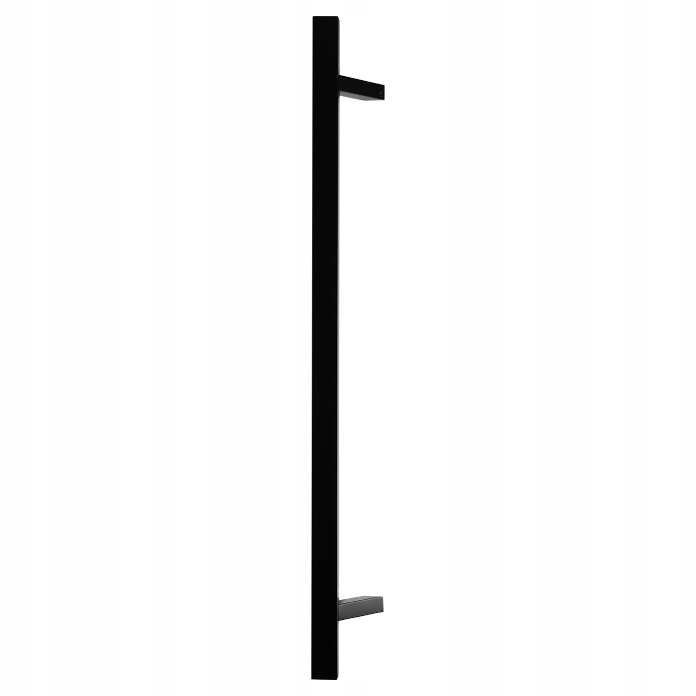 Čierny jednostranný obdĺžnikový úchyt 800x1000 45° Inox Antaba