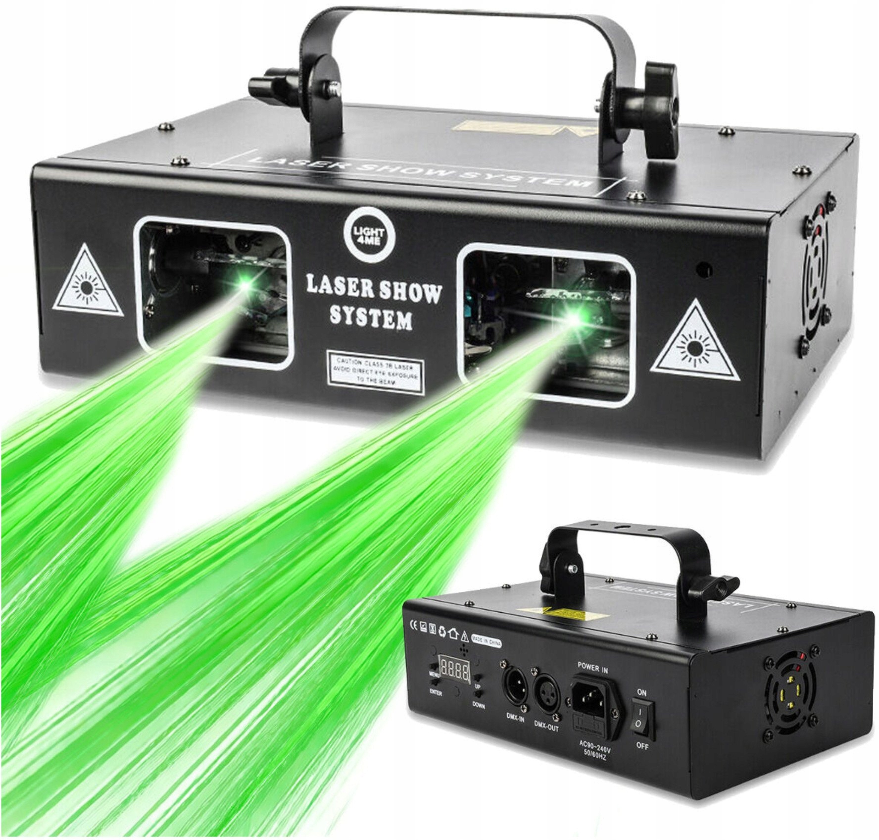 LIGHT4ME LIGHT4ME Laser Rgb Geometric 350mW projektor laserowy rzutnik
