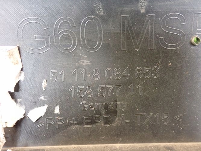 BMW G60 G61 5 m-packet 23- Paraurti anteriore Anteriore