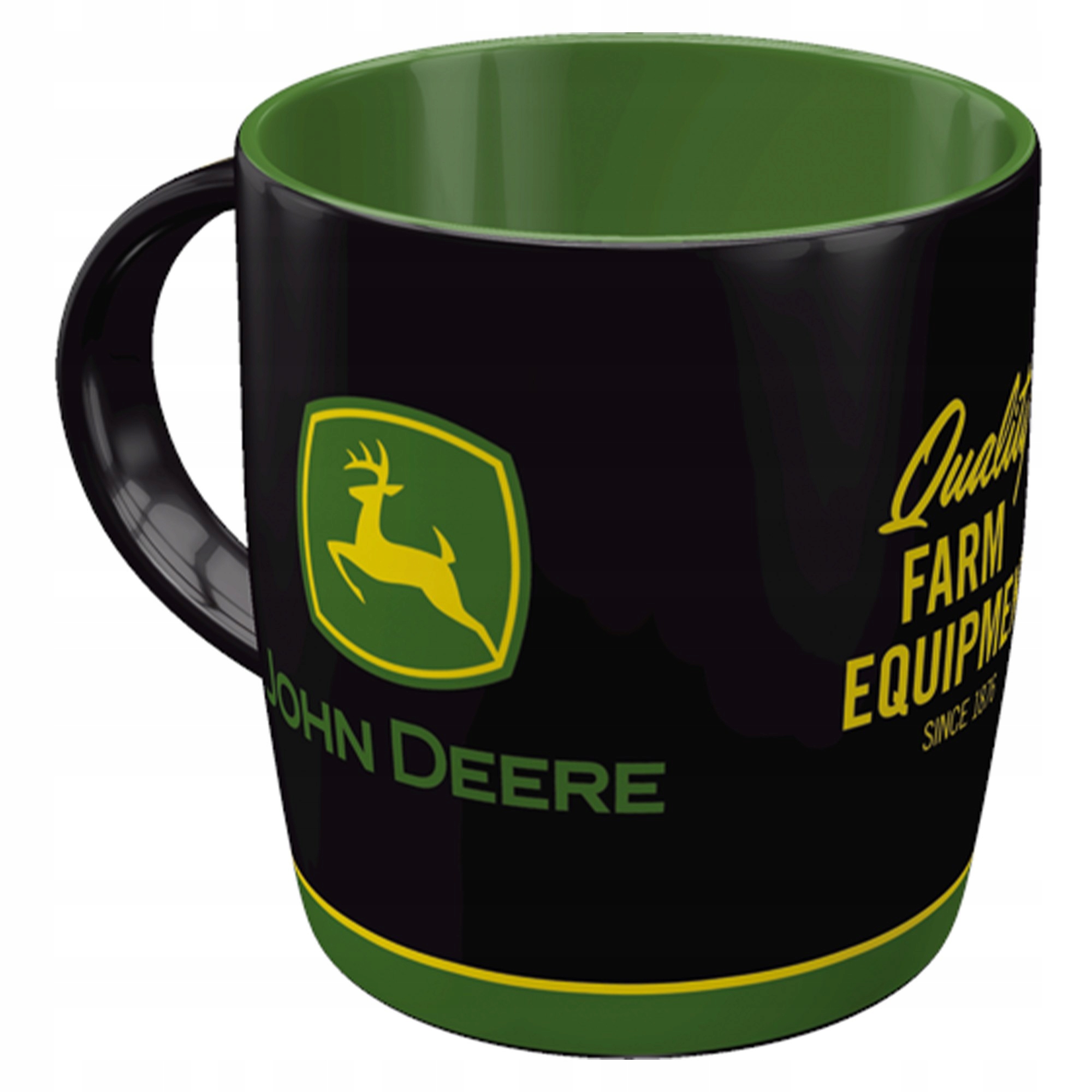 Kubek John Deere Logo Black Twój Nowy Ulubieniec!