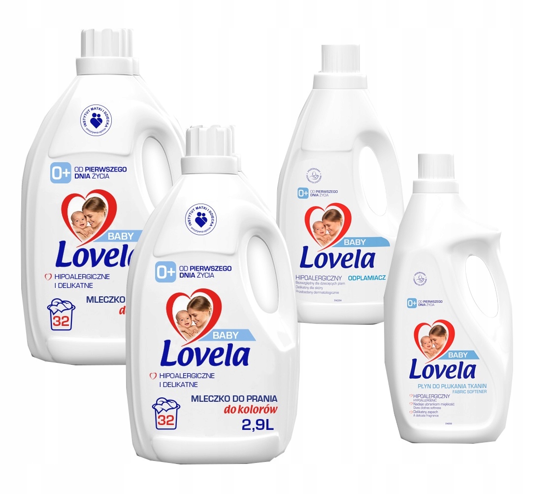 

Lovela Baby Mleczko Kolor 2x2,9 L odplamiacz płyn