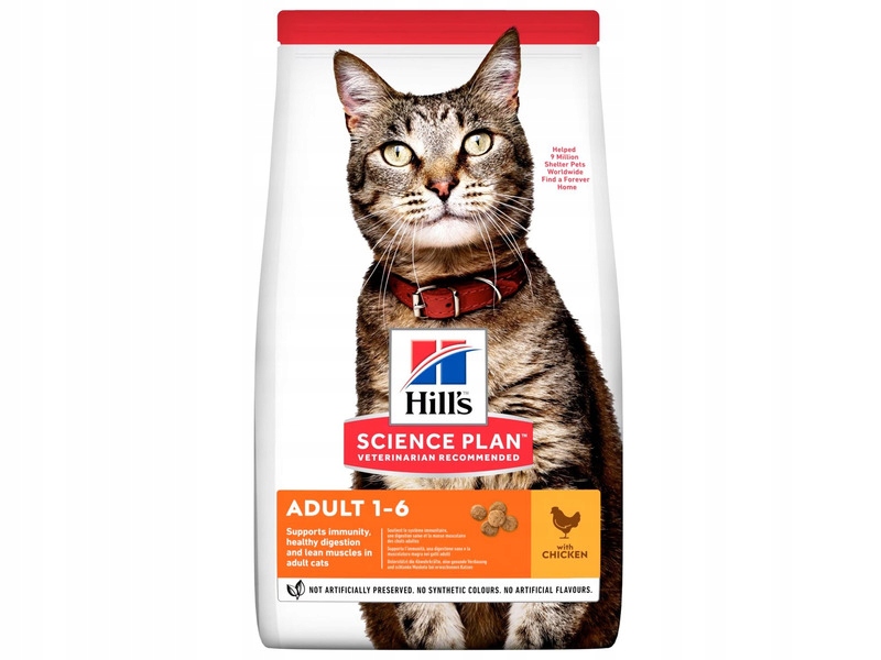 Karma dla kota Hill's Science Plan Kurczak 3 kg