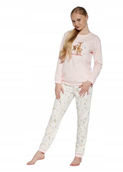 CORNETTE dievčenské pyžamo FALL bavlna 122/128