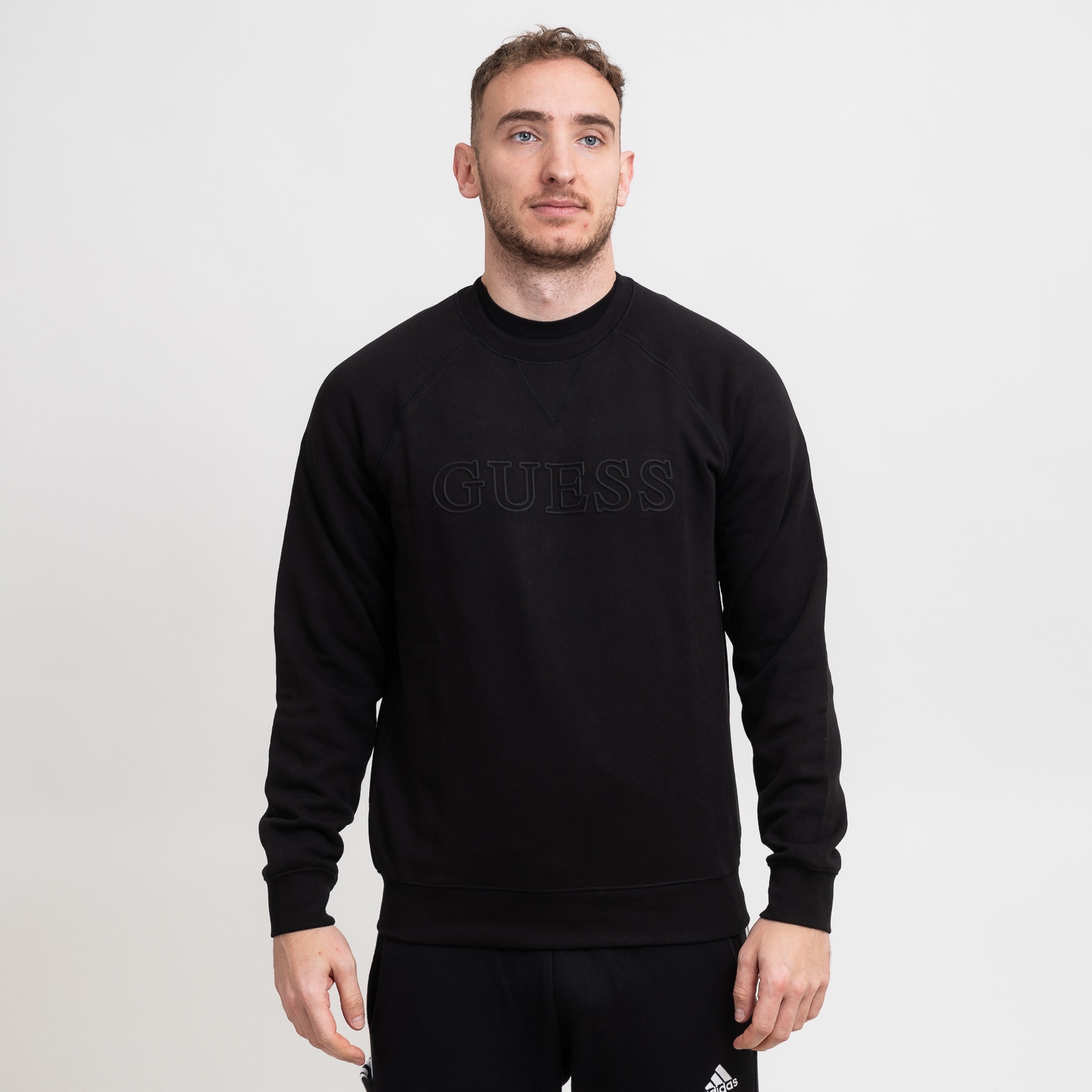 Pánská mikina Guess aldwin sweatshirt crew neck