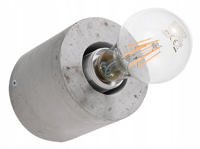 Nástěnná lampa Salgado beton Sollux SL.0679