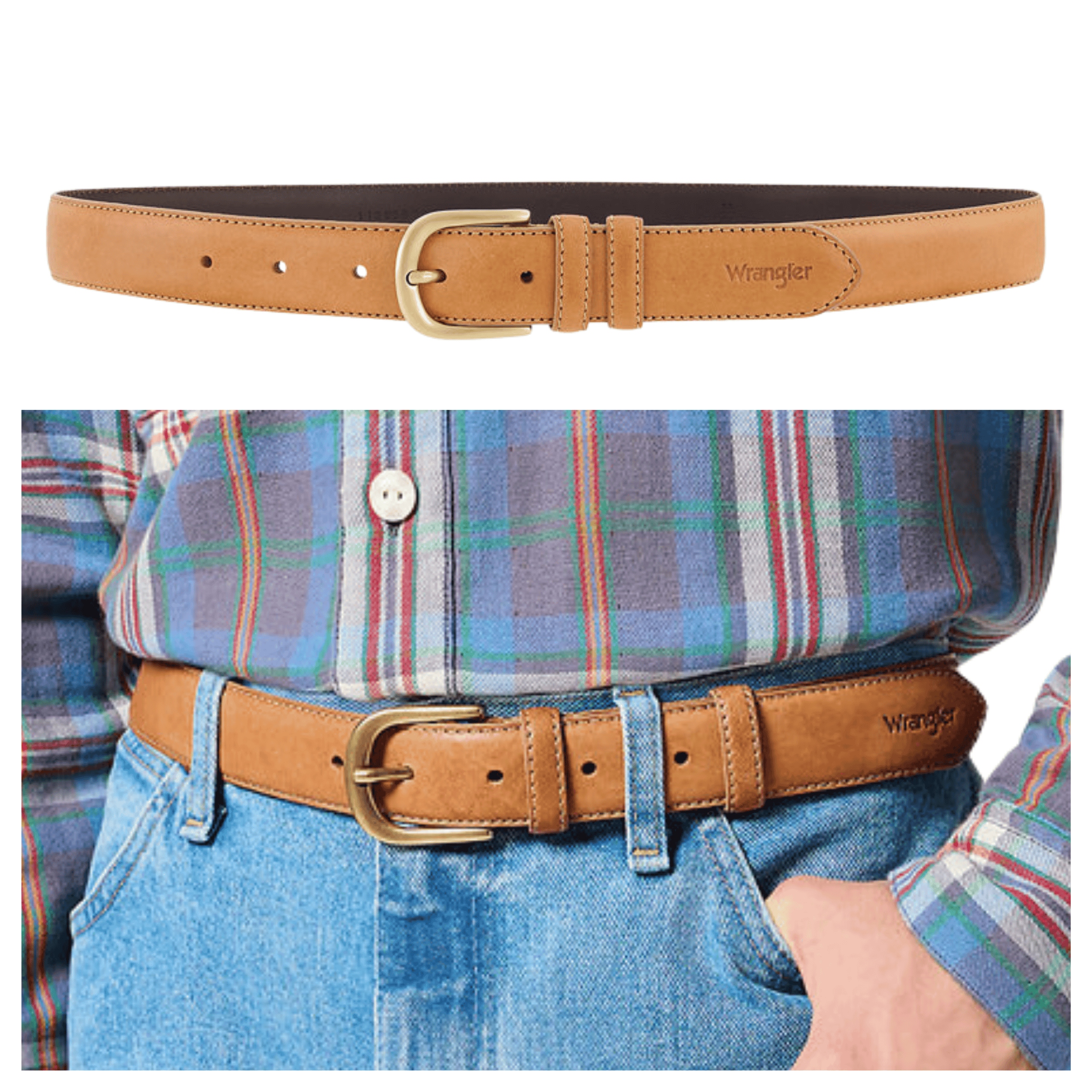 Pánský kožený klasický Pásek Ke Kalhotám jako Dárek , pas 90 CM