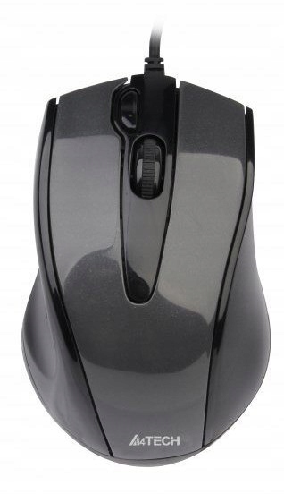 Mysz A4 Tech V-track N-500F-1 A4TMYS40975 (optyczna; 1000 Dpi; kolor czarny