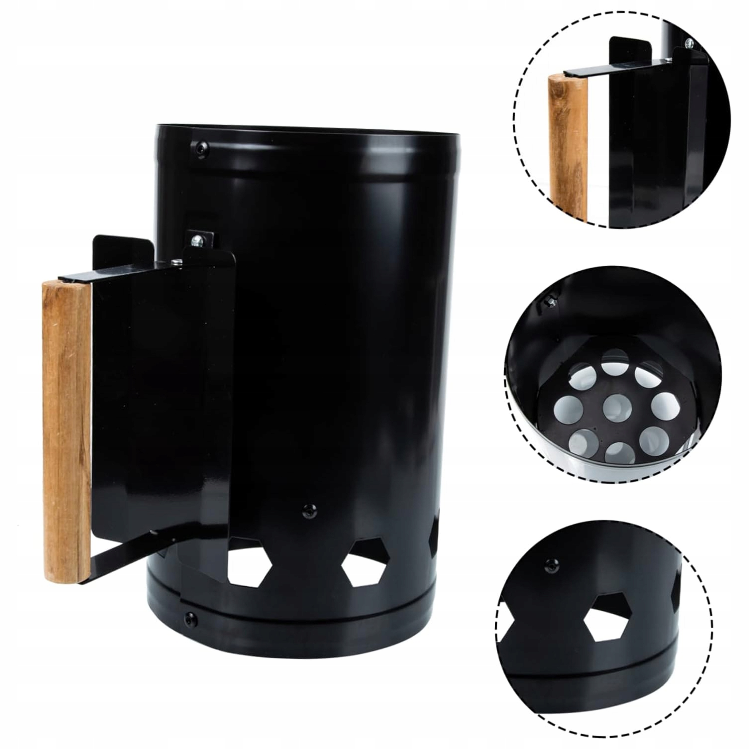 KOMIN DO ROZPALANIA GRILLA PIECA OGNISKA ZAPALARKA WĘGLA BRYKIETU DUŻY Stan opakowania oryginalne