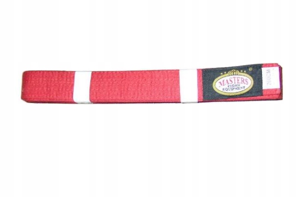 masters Pas Czerwony Karate Taekwon-do 240 cm