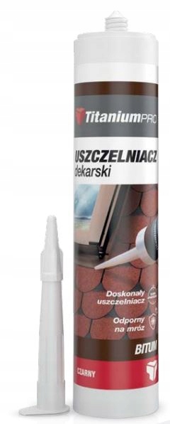 

Uszczelniacz Dekarski Czarny Bitumiczny 300ml Gont