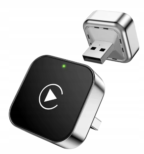 Adapter USB 2 w 1 XUDA bezprzewodowy do Android Auto i CarPlay niebieski