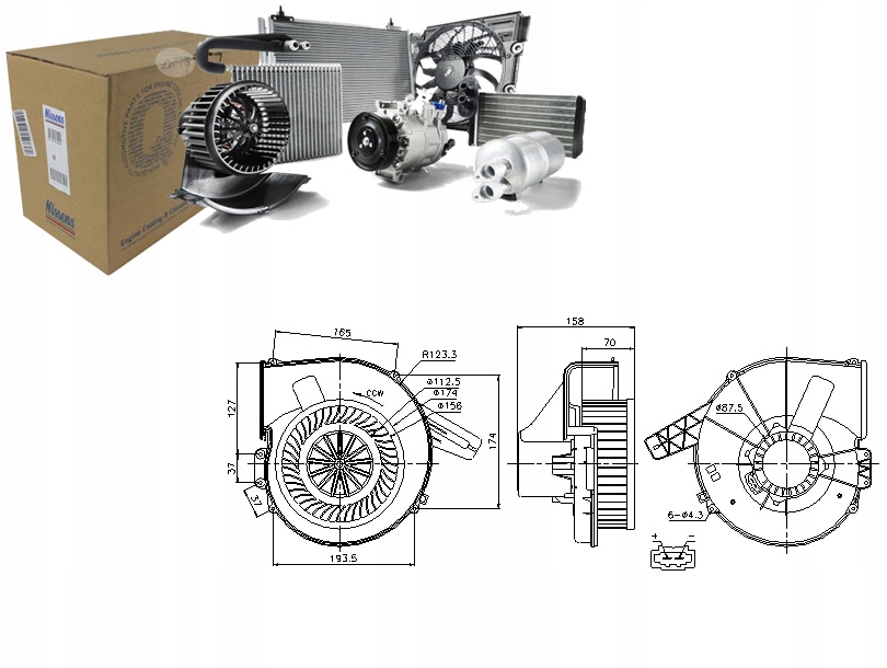 Ventilátor Topení Audi A1 A2 Seat Cordoba Ibiza III Ibiza I