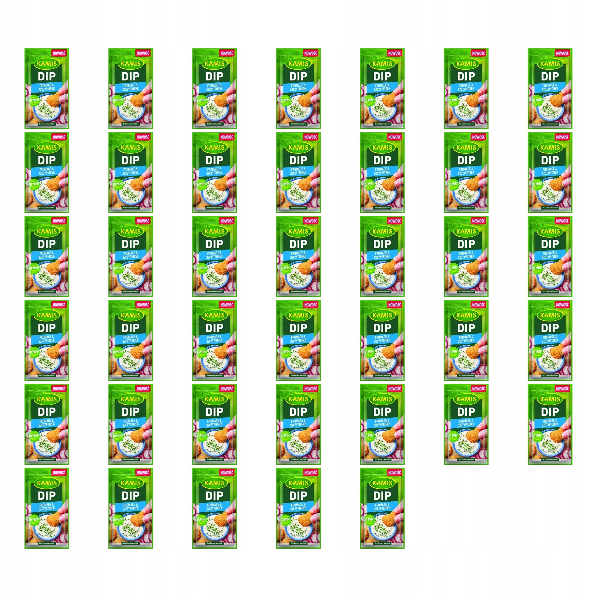 40 x 20 g Kamis Dip fromage & pažitka