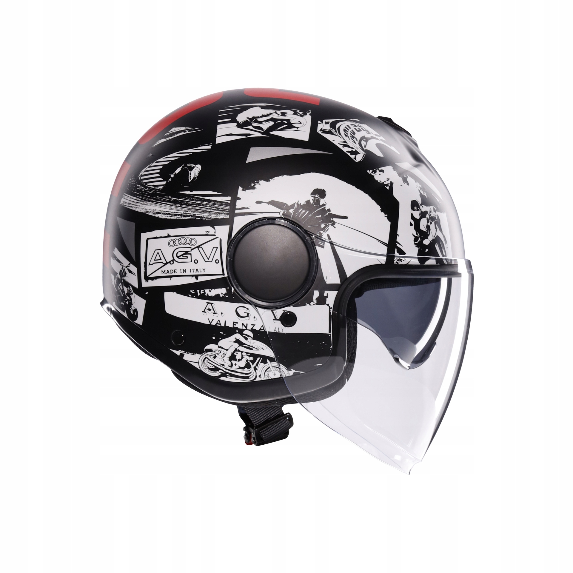 Kask Otwarty AGV Eteres History L Homologacja europejska ECE R22-06