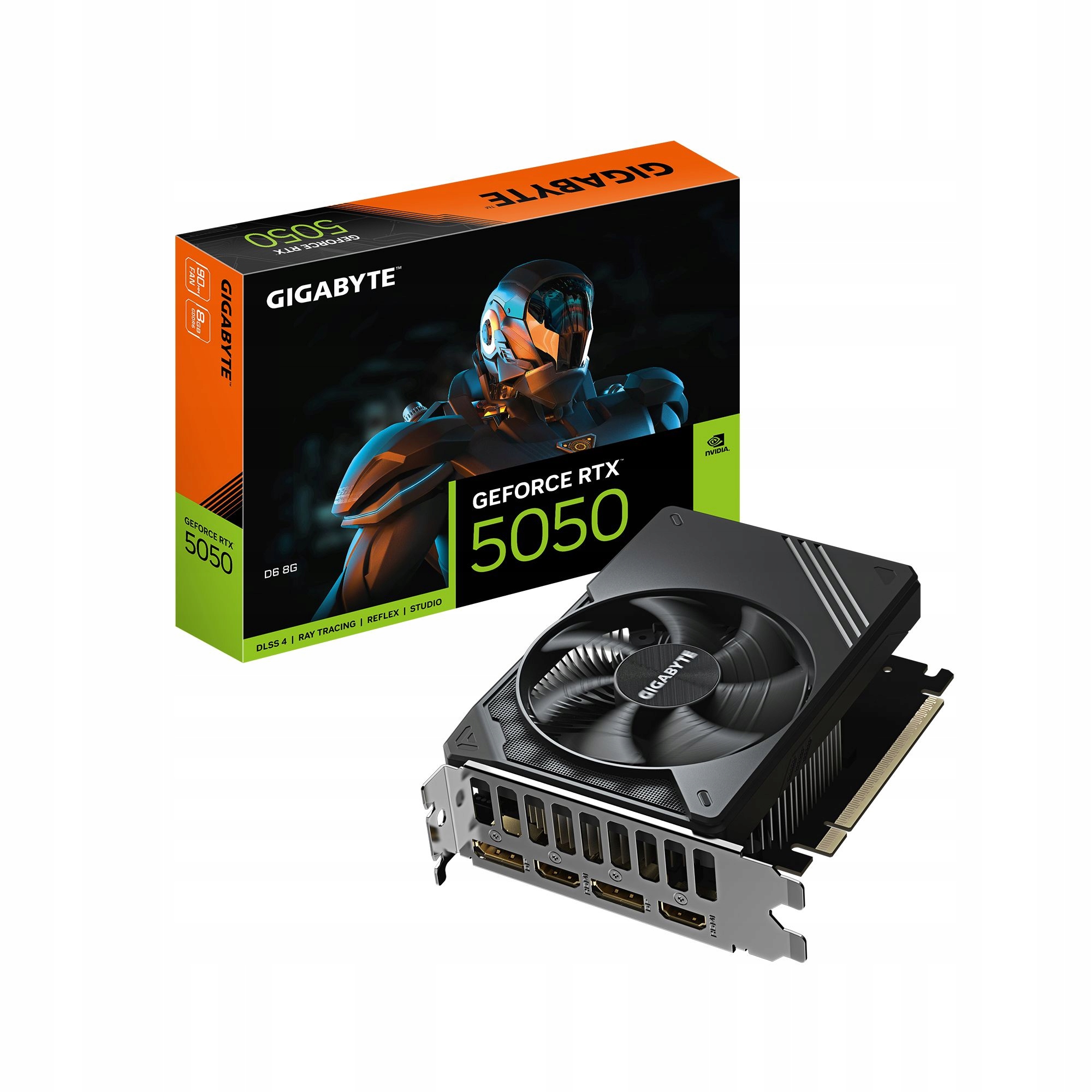 Karta graficzna Gigabyte GeForce Rtx 5050 D6 8GB GDDR6 DLSS4