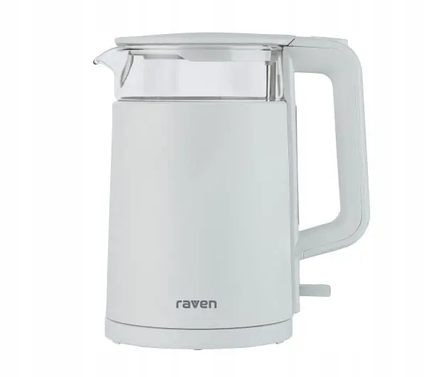Czajnik elektryczny Raven EC019W 1,7 Litra 2200W Biały