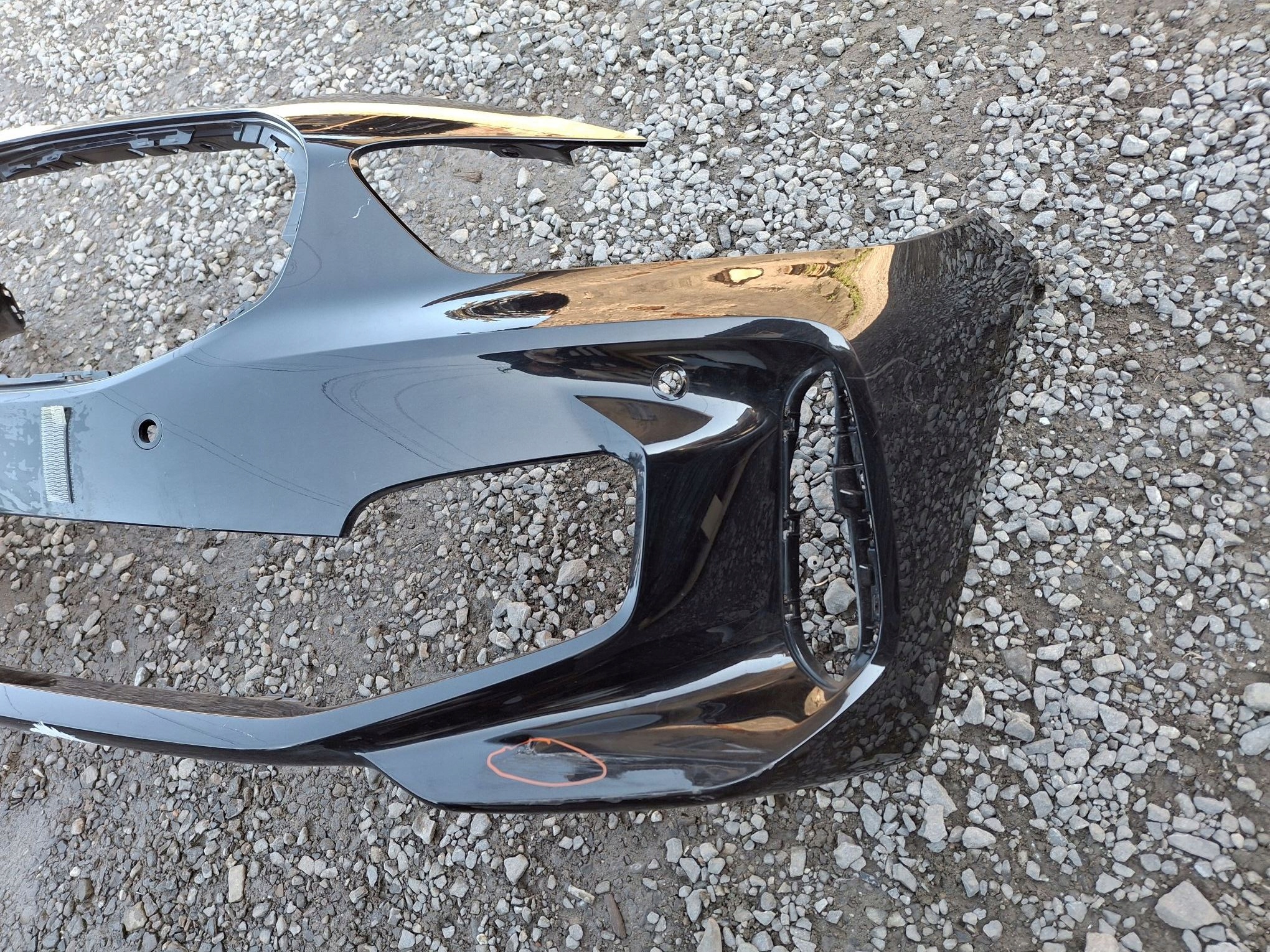 front bumper BMW 1 F40 m-packet 2019R->