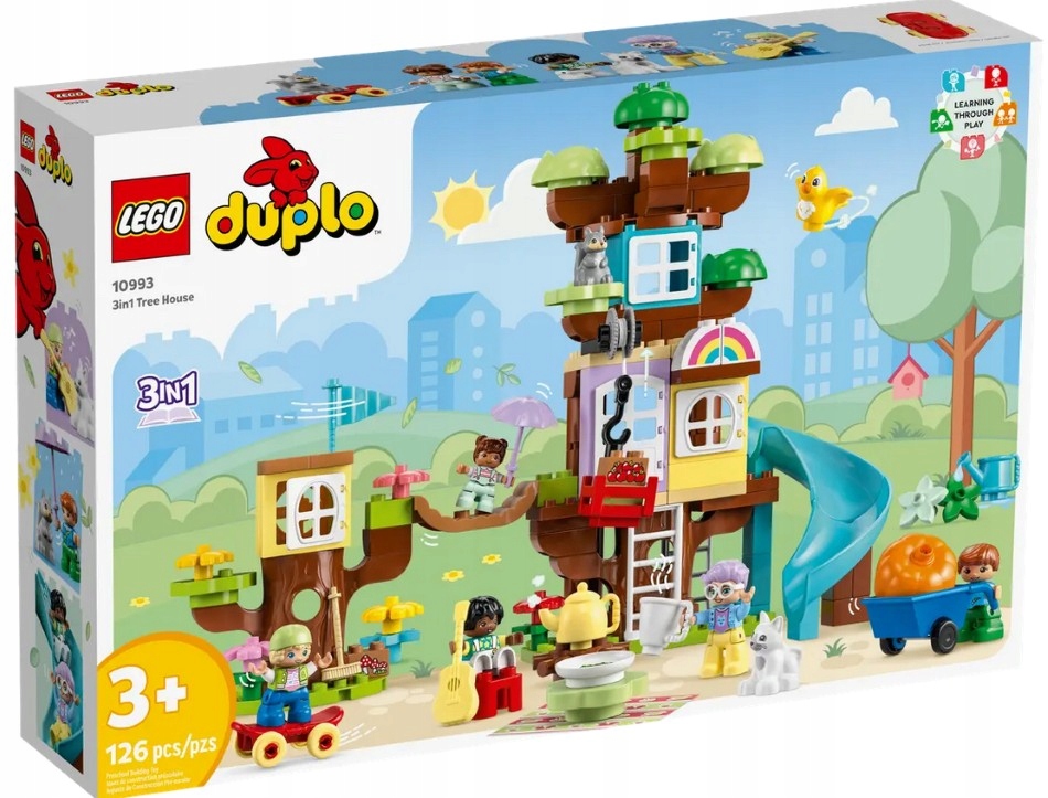 Lego Duplo 10993 Domeček na stromě 3v1