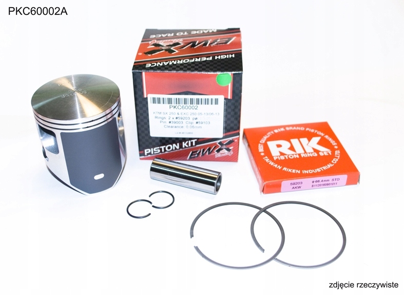 Bearing Worx Piest Ktm Sx 250 04-22 (66,34 mm)