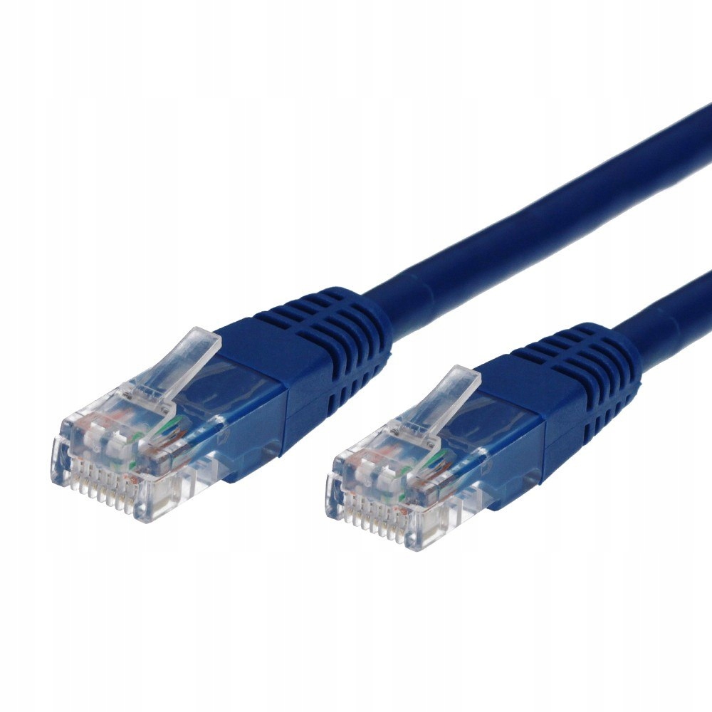 Tb Kabel Patchcord kat.5e RJ45 Utp 1m. niebieski