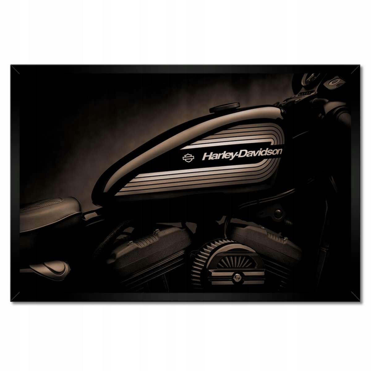 Plakáty v rámu 60x40 Harley Davidson Motocykl