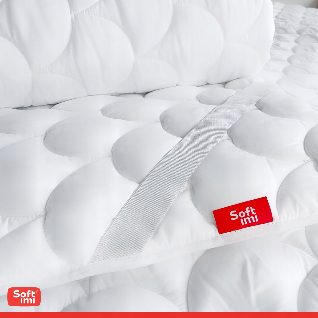 NAKŁADKA NA MATERAC 200X200 TOPPER NAWIERZCHNIOWY Długość 200 cm