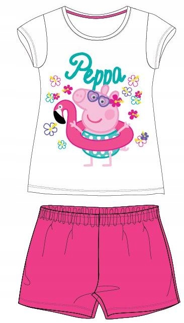 

Piżama krótki Licencja Świnka Peppa Flaming 104
