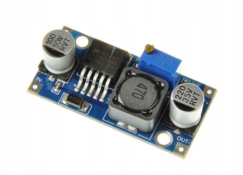 

Moduł Przetwornicy Step-down DC LM2596S 1.5-35V 3A