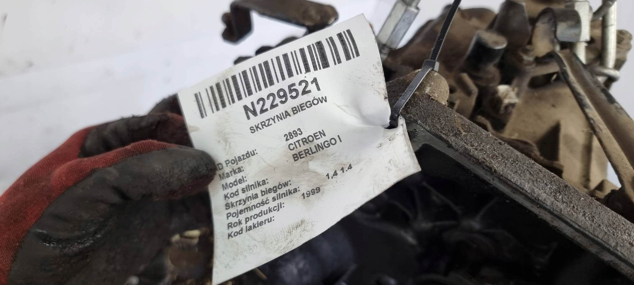 Getriebe CITROEN BERLINGO und