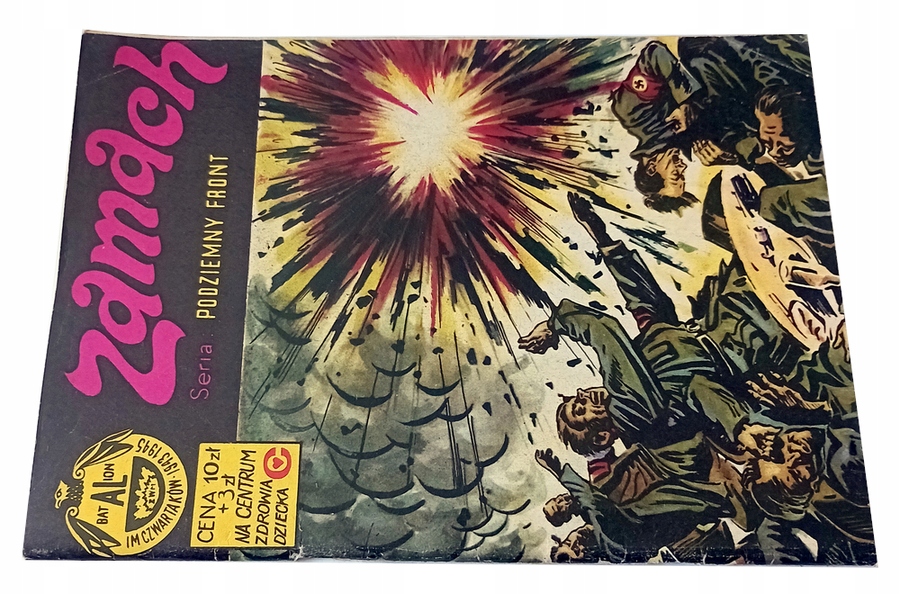 Komiks: Zamach seria: Podziemny front - II wydanie