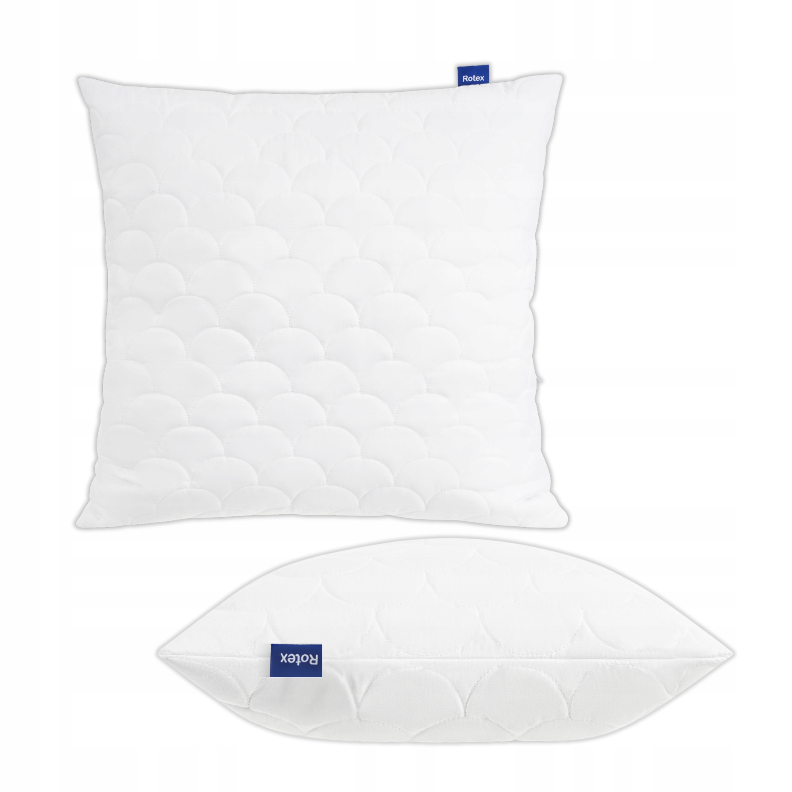 Polštář 80x80 cm na spaní Antialergický Prošívaná Vysoká zip