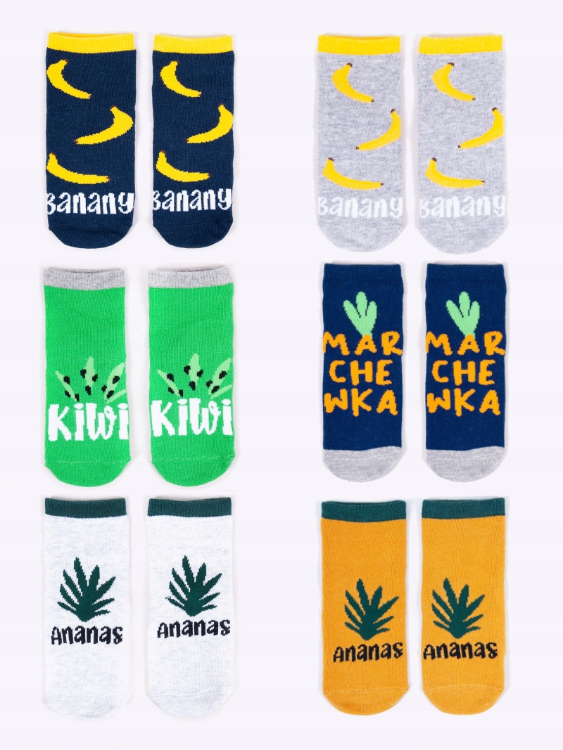 

Skarpetki z Abs owoce, 6-pak 20-22