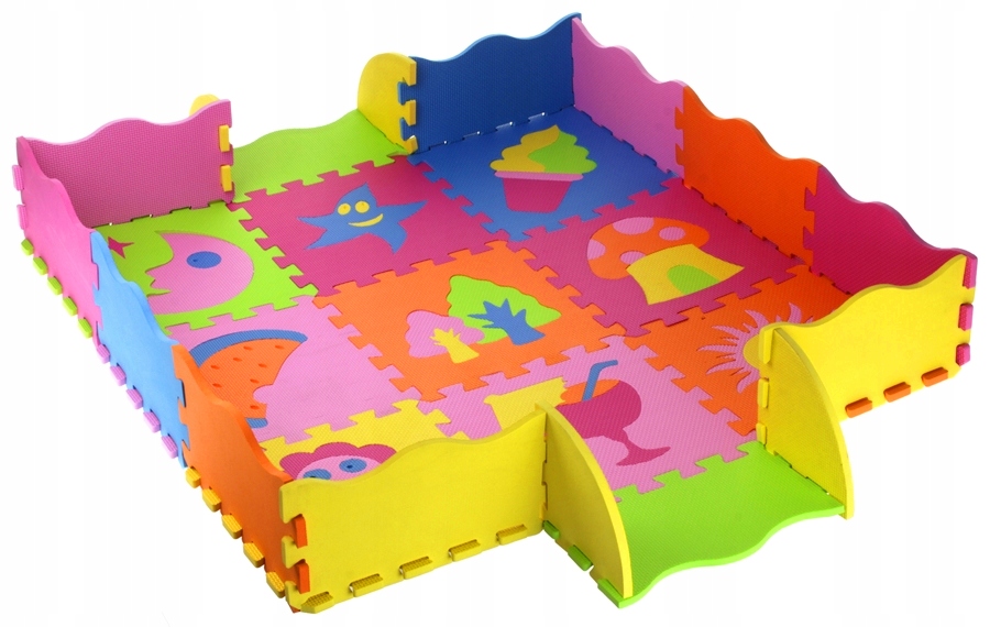 

Puzzle Piankowe Kojec Mata Płotek Kształty