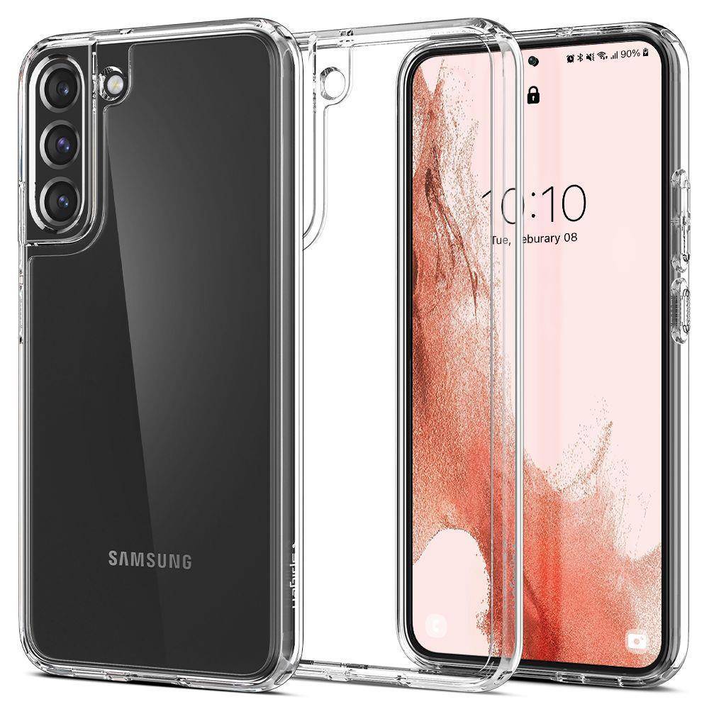 Etui do Samsung S22 Spigen Ultra Hybrid Crystal Clear transparentne