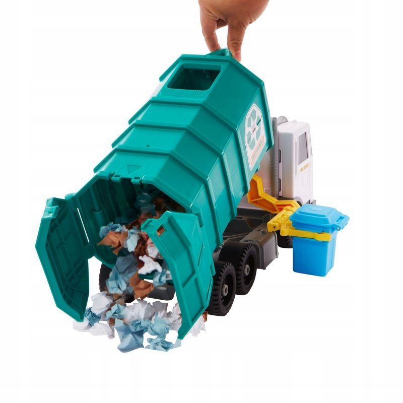 Mattel Matchbox Śmieciarka do recyklingu HHR64 Rodzaj pojazdu Śmieciarki